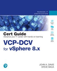 Produktbild: VCP-DCV for vSphere 8.x Cert Guide