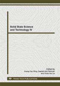 Produktbild: Solid State Science and Technology IV
