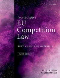 Produktbild: Jones and Sufrin's EU Competition Law