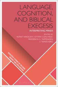 Produktbild: Language, Cognition, and Biblical Exegesis