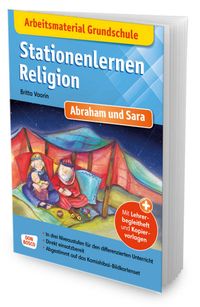Bild vom Artikel Arbeitsmaterial Grundschule. Stationenlernen Religion. Abraham und Sara vom Autor Britta Vaorin