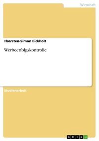 Produktbild: Werbeerfolgskontrolle