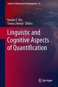 Produktbild: Linguistic and Cognitive Aspects of Quantification
