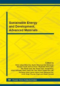 Produktbild: Sustainable Energy and Development, Advanced Materials