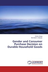 Produktbild: Gender and Consumer Purchase Decision on Durable Household Goods