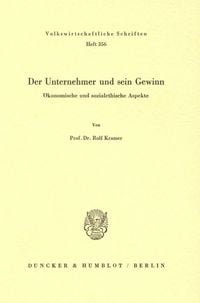 Produktbild: Der Unternehmer und sein Gewinn.