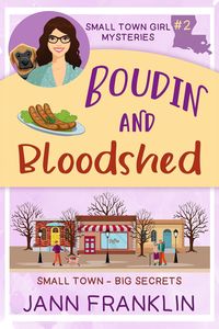 Produktbild: Boudin and Bloodshed (Small Town Girl Mysteries, #2)