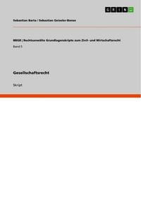Produktbild: Gesellschaftsrecht