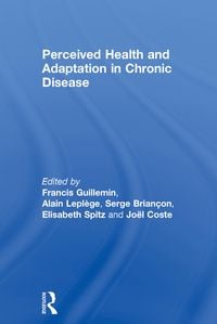 Produktbild: Perceived Health and Adaptation in Chronic Disease