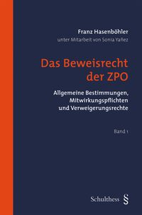 Produktbild: Das Beweisrecht der ZPO