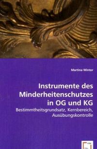 Produktbild: Winter, M: Instrumente des Minderheitenschutzes in OG und KG