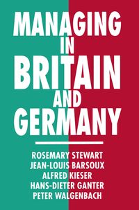 Produktbild: Managing in Britain and Germany