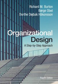 Produktbild: Burton, R: Organizational Design