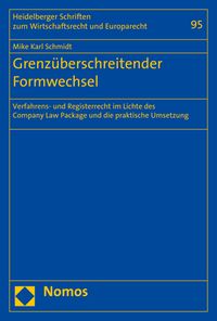 Produktbild: Grenz&uuml;berschreitender Formwechsel