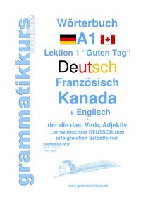 Produktbild: W&ouml;rterbuch Deutsch - Franz&ouml;sisch Kanada - Englisch Niveau A1
