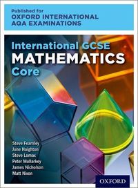 Produktbild: OxfordAQA International GCSE Mathematics Core (9260)