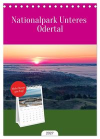 Produktbild: Tischplaner 2027 - Nationalpark Unteres Odertal (A5 Tischkalender zum Aufstellen) CALVENDO