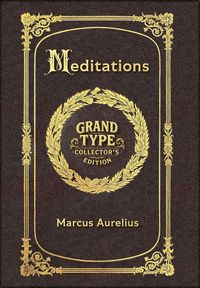 Produktbild: Large Print - Meditations - Grand Type Collector's Edition - Matte Hardcover with Dust Jacket