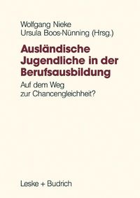Produktbild: Ausl&auml;ndische Jugendliche in der Berufsausbildung