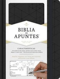 Produktbild: Rvr 1960 Biblia de Apuntes, Negro S&iacute;mil Piel