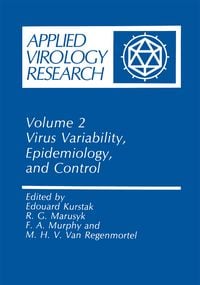 Produktbild: Virus Variability, Epidemiology and Control