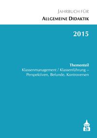 Produktbild: Jahrbuch f&uuml;r Allgemeine Didaktik 2015