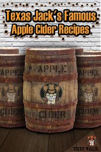 Produktbild: Texas Jack's Famous Apple Cider Recipes: (How to Make Sweet and Hard Cider. Recipes for Smoothies, Sweet Cider Punch, and Hot Sweet Cider Drinks)