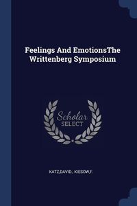 Produktbild: Feelings And EmotionsThe Writtenberg Symposium