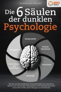 Produktbild: Die 6 S&auml;ulen der dunklen Psychologie: Wie Sie mit den bew&auml;hrten Powermethoden zum absoluten Meister der Psychologie, Manipulation und Gedankenkontroll