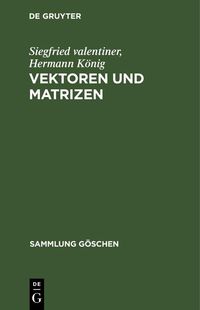 Produktbild: Vektoren und Matrizen