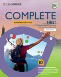 Produktbild: Complete First Student's Book and Workbook with eBook and Digital Pack Edizione Digitale (Italian Edition)