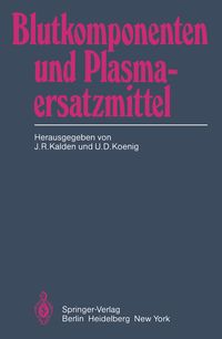 Produktbild: Blutkomponenten und Plasmaersatzmittel