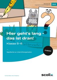 Produktbild: Hier gehts lang - das ist dran! Klasse 5-6