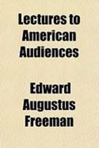 Produktbild: Lectures to American Audiences