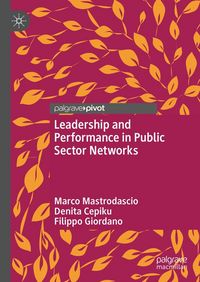Produktbild: Leadership and Performance in Public Sector Networks