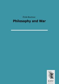 Produktbild: Philosophy and War