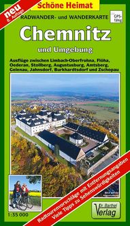 Produktbild: Radwander- und Wanderkarte Chemnitz und Umgebung