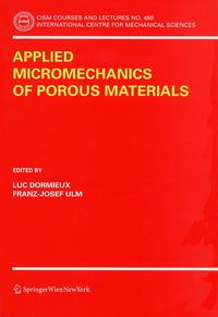 Produktbild: Applied Micromechanics of Porous Materials