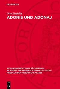 Produktbild: Adonis und Adonaj