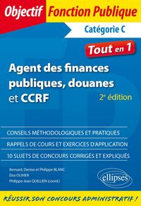 Produktbild: Agent des finances publiques, douanes et CCRF - Cat&eacute;gorie C - Tout-en-un - 2e &eacute;dition