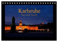 Bild vom Artikel Karlsruhe Tag und Nacht (Tischkalender 2024 DIN A5 quer), CALVENDO Monatskalender vom Autor U. boeTtchEr