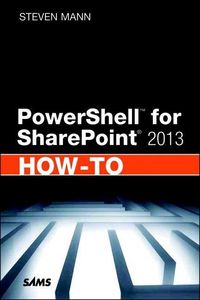 Produktbild: PowerShell for SharePoint 2013 How-To