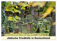 Produktbild: J&uuml;dische Friedh&ouml;fe in Deutschland (Wandkalender 2026 DIN A3 quer), CALVENDO Monatskalender