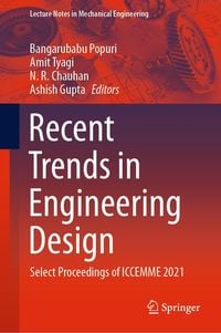 Produktbild: Recent Trends in Engineering Design