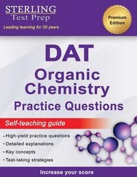 Produktbild: Sterling Test Prep DAT Organic Chemistry Practice Questions