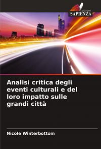 Produktbild: Analisi critica degli eventi culturali e del loro impatto sulle grandi citt&agrave;