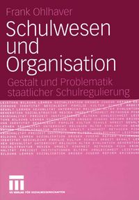 Produktbild: Schulwesen und Organisation