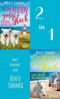 Produktbild: Kleine Pfoten, gro&szlig;es Gl&uuml;ck - R&uuml;ckkehr auf die Insel & Dunkle Wolken &uuml;ber Langeoog