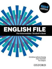 Produktbild: English File Third Edition Pre Intermediate Student Book