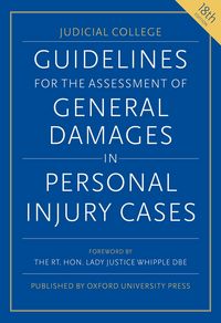Produktbild: Guidelines for the Assessment of General Damages in Personal Injury Cases
